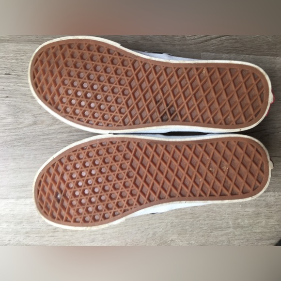 Vans Asher Checkerboard Roses Slip-On Women’s Size 7 - Picture 11 of 15